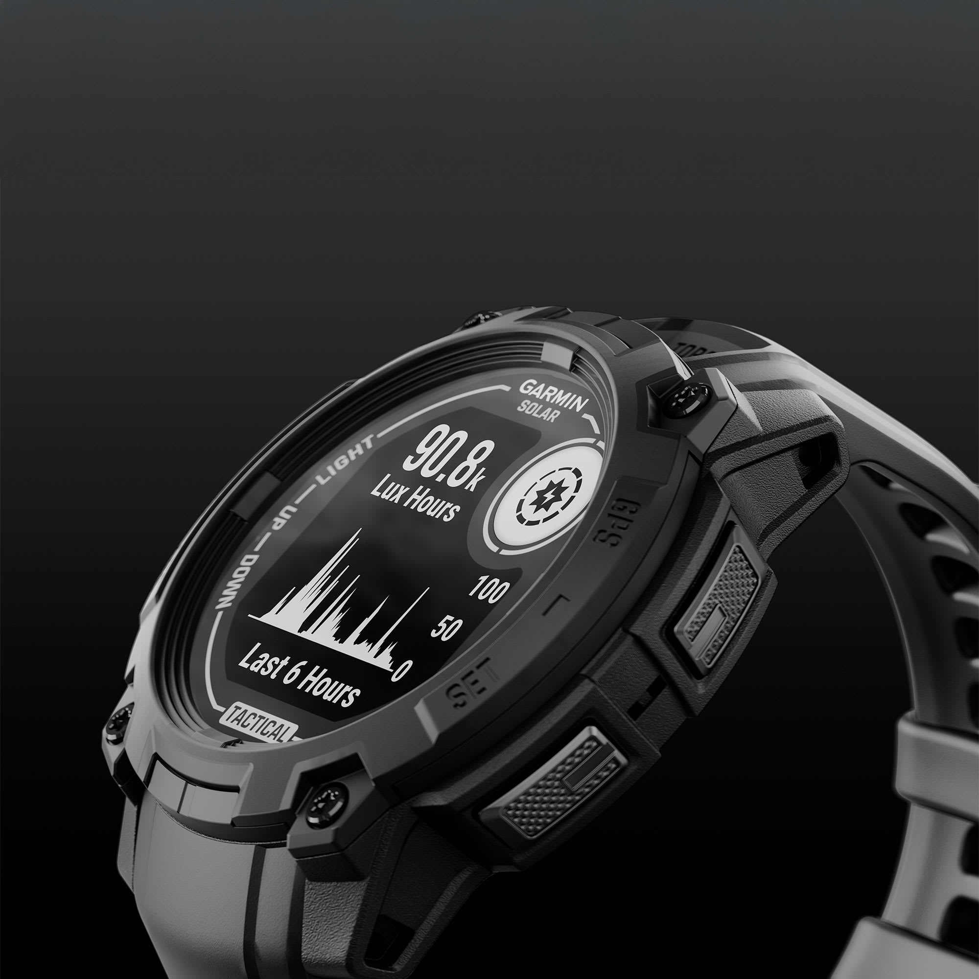 Instinct 3 – 45 mm, Solar, Tactical Edition
